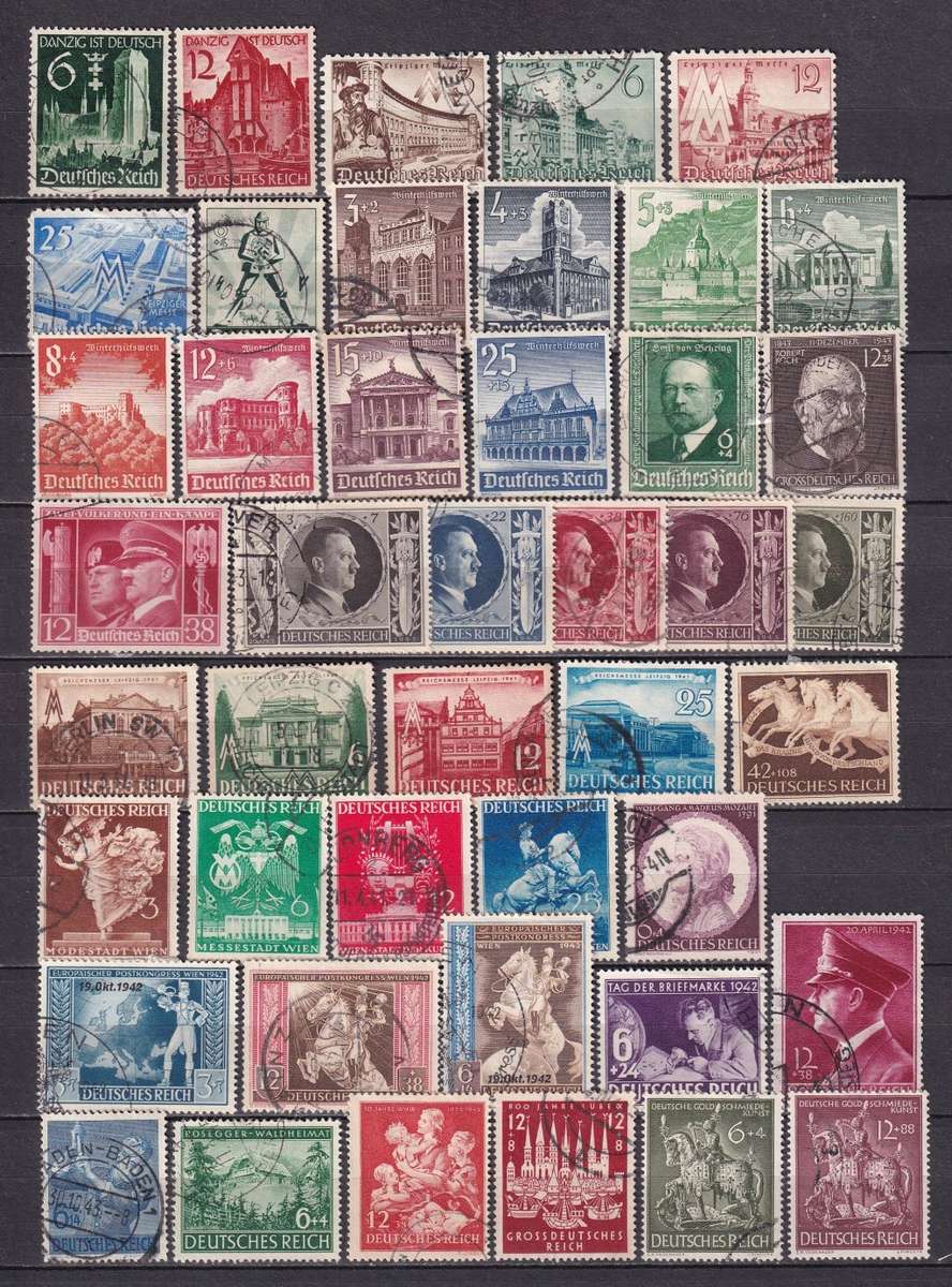 Germany 1924 > Reich used collection on 13 pages Lot 2