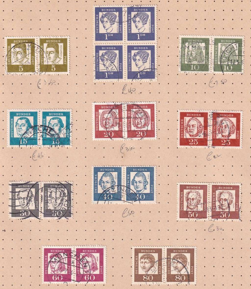 Germany 1924 > Reich used collection on 13 pages Lot 2