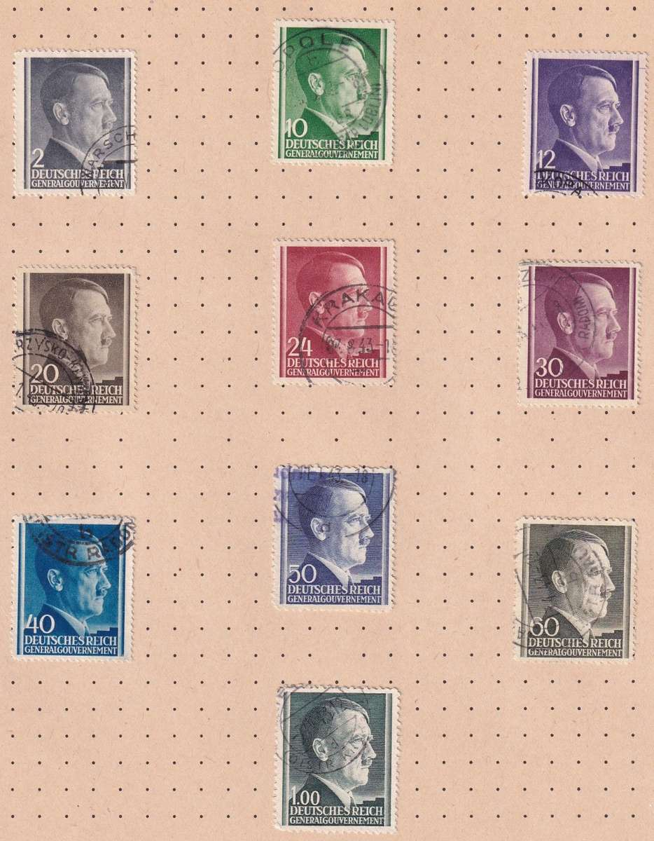 Germany 1924 > Reich used collection on 13 pages Lot 2