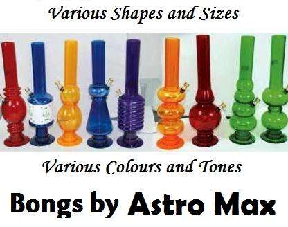 Bong SMALL (ONE) Acrylic Water pipe Around 20 to 22cm Tall