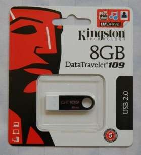 Kingston 8GB Flash Drive Memory