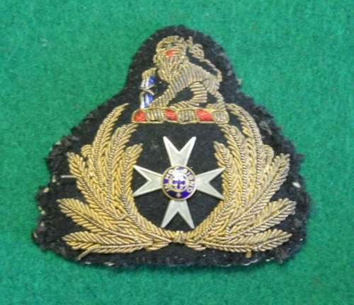 SA Navy, Chaplain's Cap Badge. 1st Type