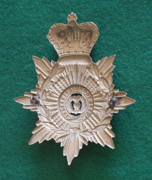 Helmet Plate, Queens Own Cape Town Highlanders