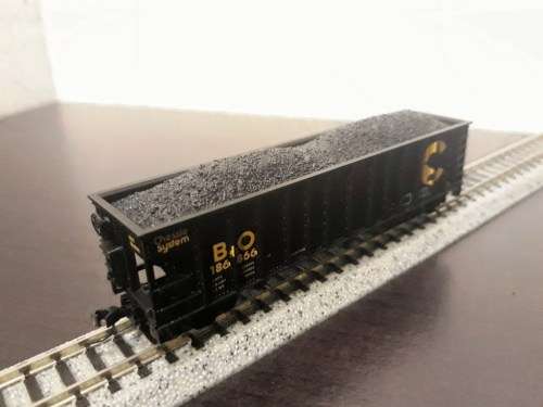 N Scale Atlas 90 Ton Hopper - Chessie (B&O) #186866