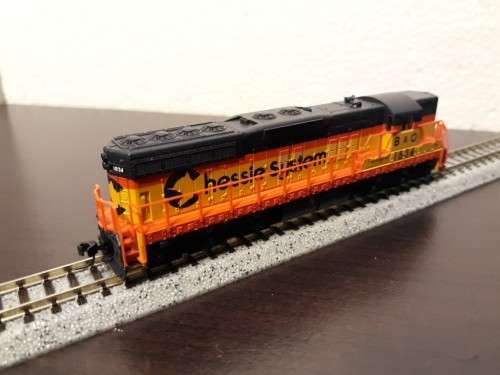 N Scale Atlas #53503 SD-9 Chessie #B&O 1834