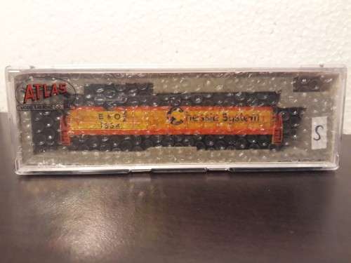 N Scale Atlas #53503 SD-9 Chessie #B&O 1834