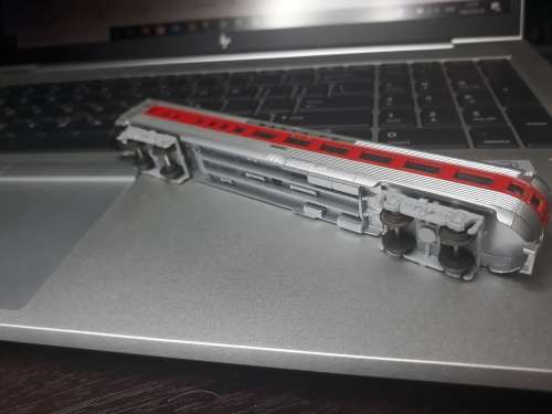 Trix N GAUGE - Santa Fe 3117 Observation Coach