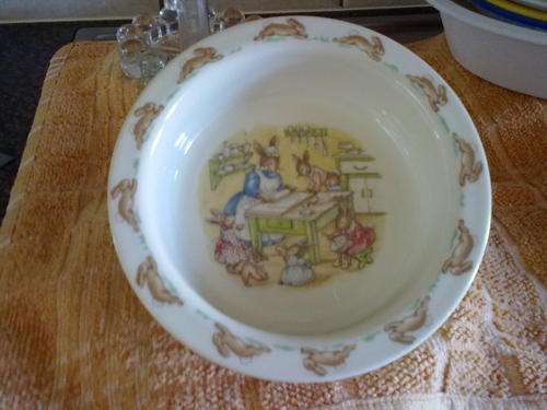Bunnykins Porridge Bowl