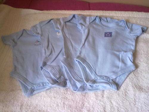 Lot of 4 bodyvests newborn