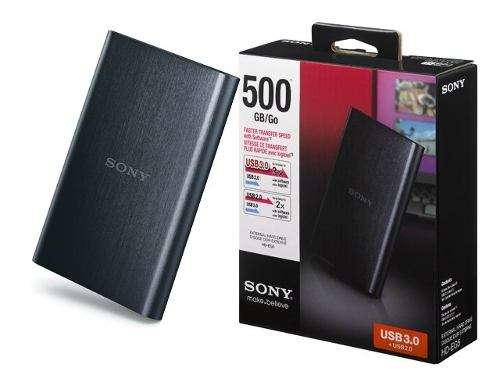 SONY 500GB USB3.0/2.0 External Hard Drive - Slimline - Brand NEW !!