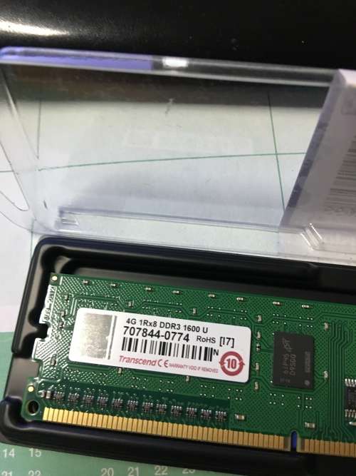 4GB DDR3 RAM - Transcend - Desktop RAM