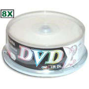 50 Dual Layer DVD's - PRINTABLE SURFACE - Crazy Sale !!! - Brand NEW !!