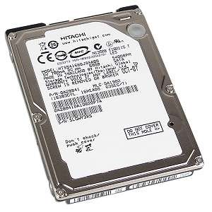 80GB SATA NOTEBOOK 2.5" HARD DRIVE - HITACHI