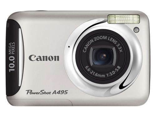 Canon Powershot A495 Digital Camera + 4GB SD CARD + BAG Bundle !! 10MP, 3.3x Optical Zoom