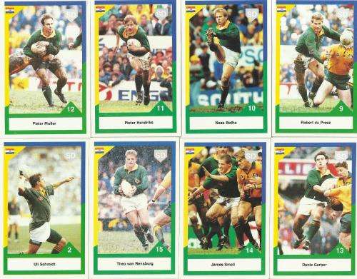 1992 Sportsdeck Springbok Trading Card Lot