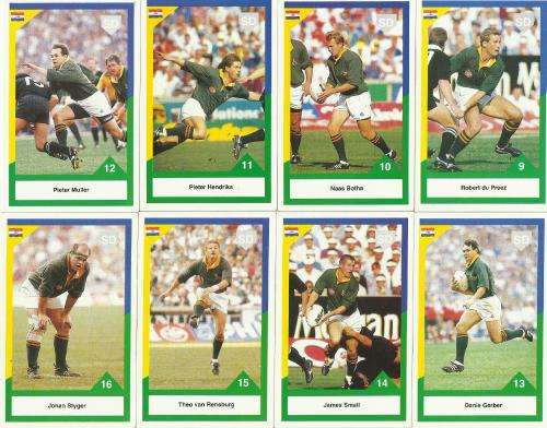 1992 Sportsdeck Springbok Trading Card Lot