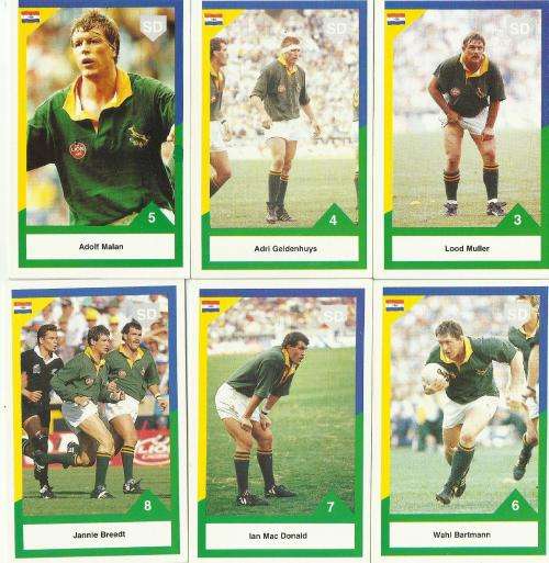 1992 Sportsdeck Springbok Trading Card Lot
