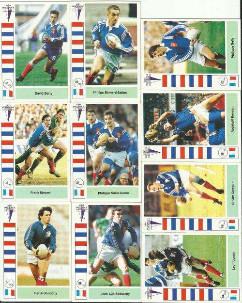 1993 French Sports Deck Trading Card Lot