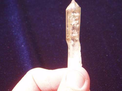 Smoky quartz scepter, Brandberg Namibia