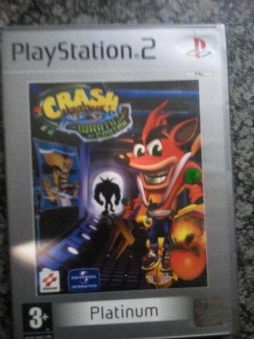 Crazy R1 Auction - Crash Bandicoot and the wrath of cortex for PS2.