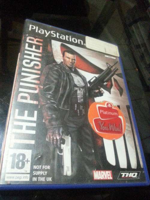 CRAZY R1 Auction -  The punisher for PS2