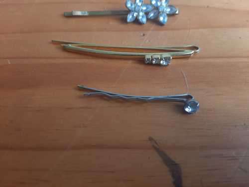 Springbok Tie pin and 4 pretty hair pins
