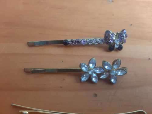 Springbok Tie pin and 4 pretty hair pins