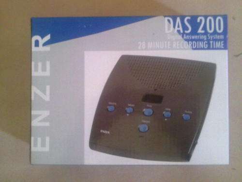 Crazy - R1 start - Brand new Digital Answering machine - ENZER DAS-200