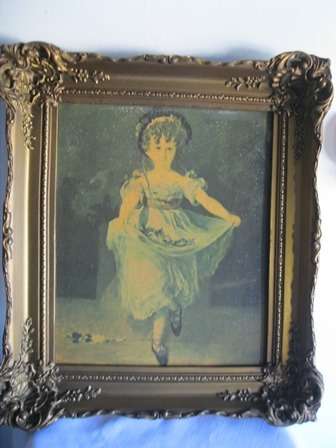 Beautifully Framed Oilograph of "Miss Murray"
