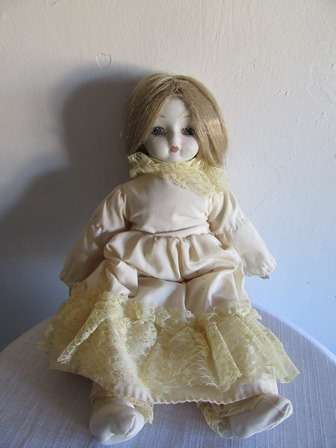 Gorgeous Girl Porcelain Doll