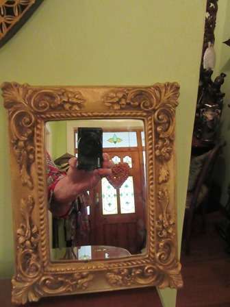 Late Listing -  Gold Ornate Mirror