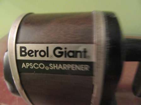 Vintage Berol Desk Pencil Sharpener