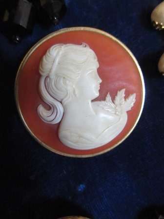 Stunning  Cameo Brooch