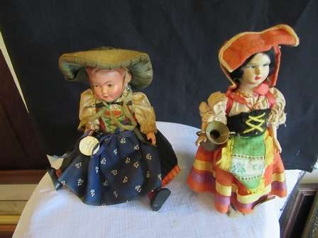 Fritz Trachten German Doll & Roma Doll Made in Italy