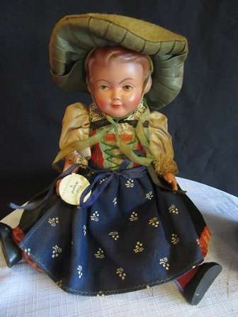 Fritz Trachten German Doll & Roma Doll Made in Italy