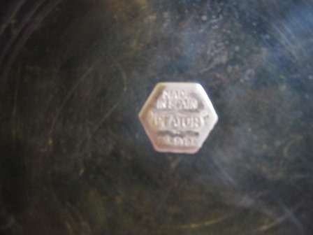 Set of Silver Plated  Goblets with Twisted Stems