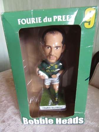 SA Rugby Springbok "Fourie Du Preez" Bobble Head