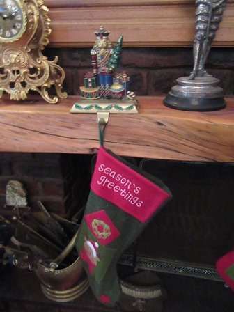 Decorative Cast Metal Christmas Hooks - Christmas Nutcracker