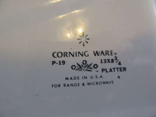 Vintage Corning Ware Meat Platter