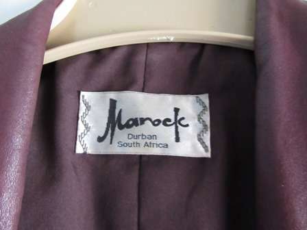 Vintage Ladies Monarch Leather Jacket in Tan