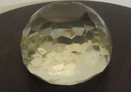 Crystal  Paperweight - Late Listing