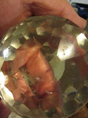 Crystal  Paperweight - Late Listing