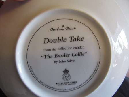 Royal Worcester"Double Take" Collectors Plate