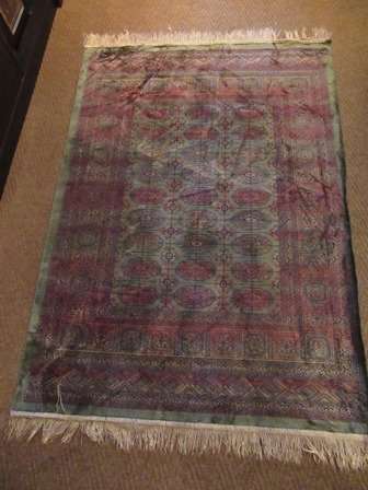 Chiraz Persian Style Silk Carpet made in Belguim