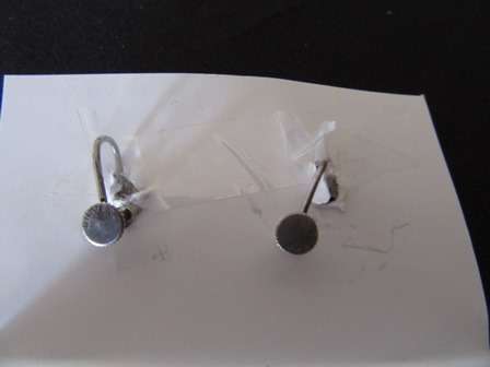 Vintage Marcasite & Silver Screw Earrings