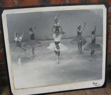 Black & White Photographs of Ballet Dancers 1950???