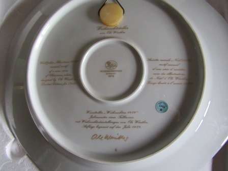 Weihnachts Teller 79 Collectors Plate By Hutschenreuther Germany