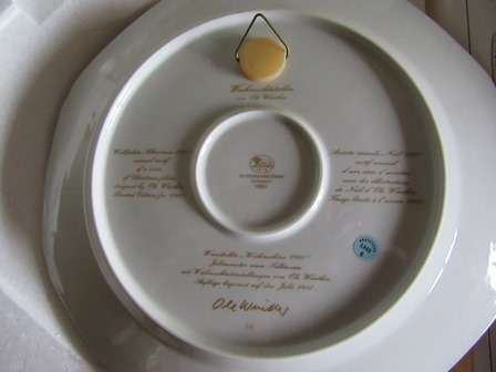 Weihnachts Teller 81 Collectors Plate By Hutschenreuther Germany