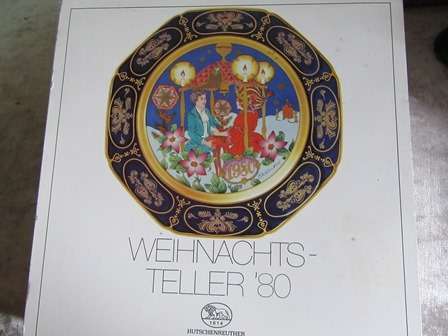 Weihnachts Teller 80 Collectors Plate By Hutschenreuther Germany