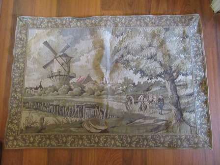 Belguim Vintage Tapestry Panel